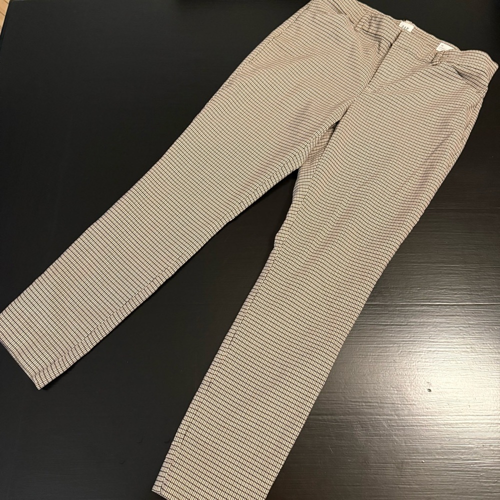 Gap skinny ankle Classic Checkered Pants Womens‎ size 10